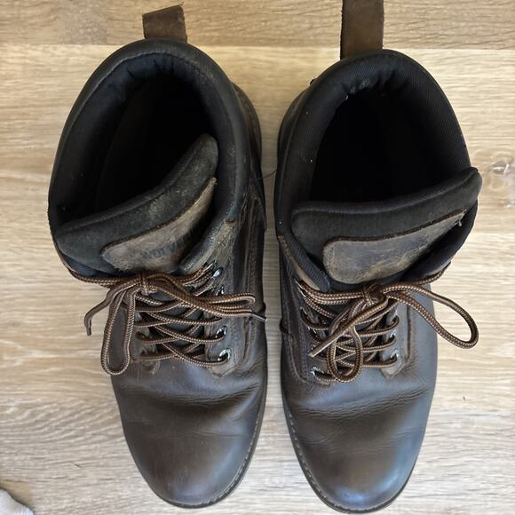 Wolverine Floorhand WP 6" WP ST Dark Brown Work Boots-W10633 Men's Size 13M - Picture 4 of 10